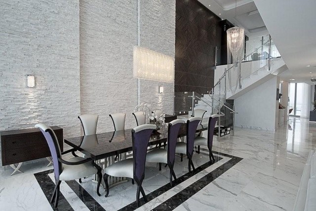 Miami Luxury Condo - Contemporary - Dining Room - Miami 