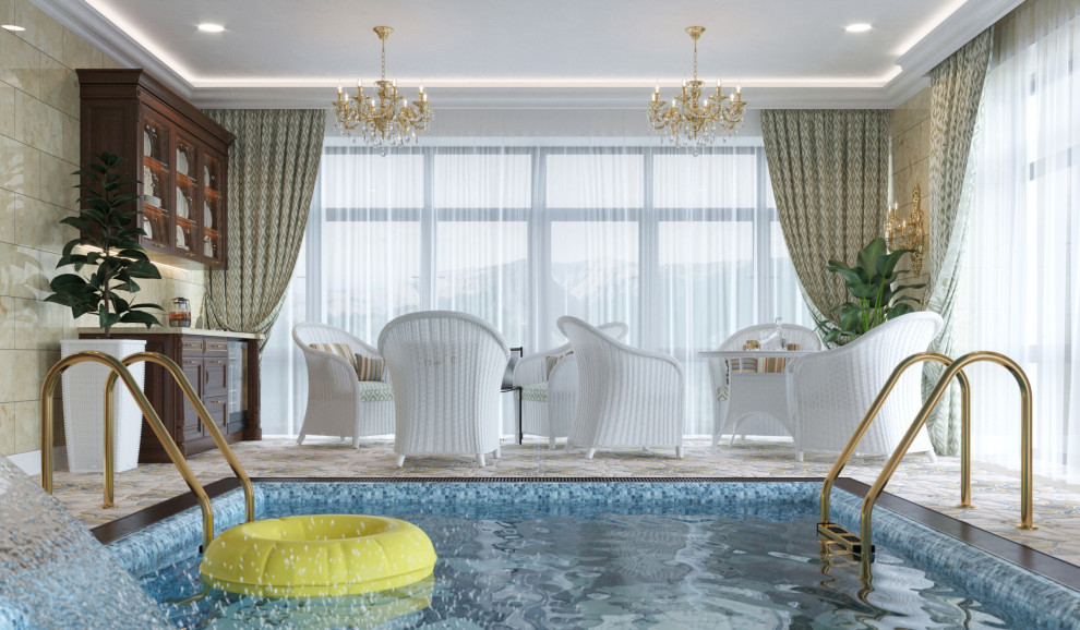 Визуализация бассейна "Эллада"