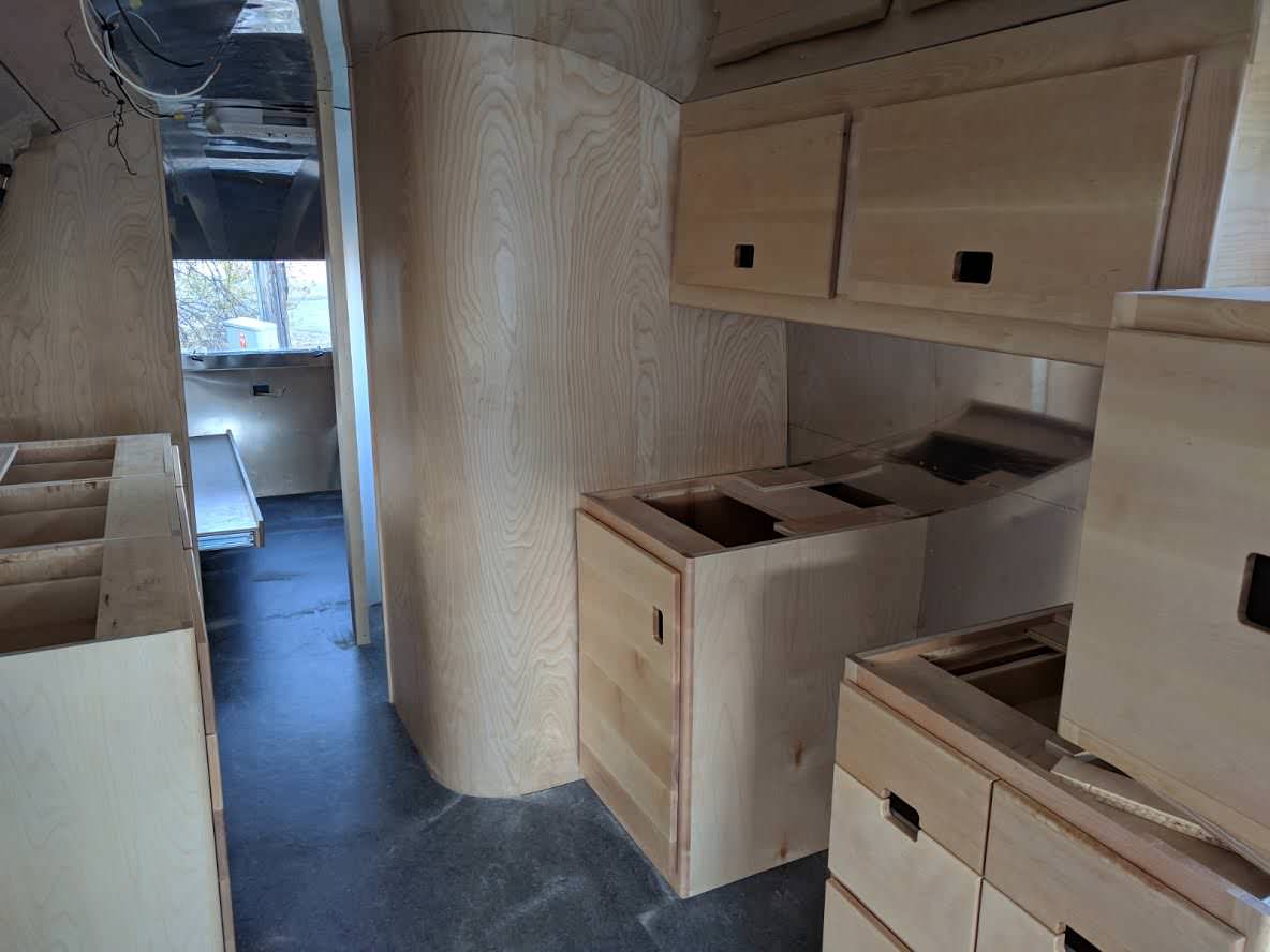 Cabinet Remodel for Airstreams