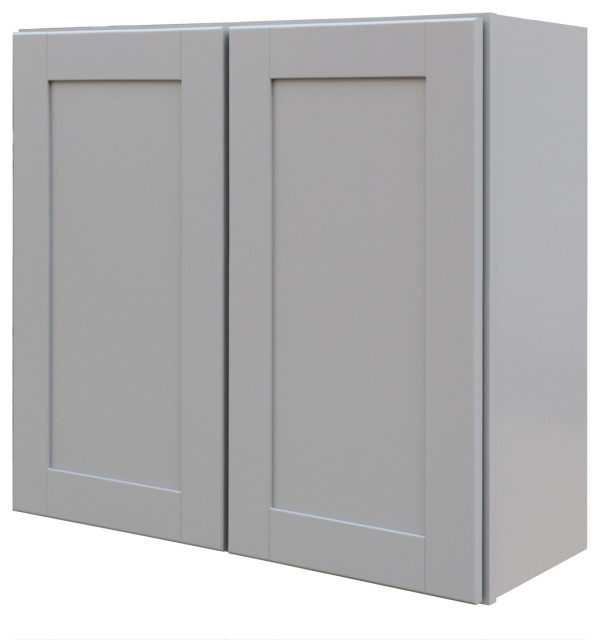 Grayson Series Double Door Kitchen Wall Cabinet With Soft Close, 33"x30 ...