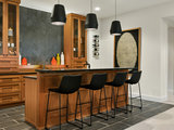 Transitional Home Bar by Picture KC