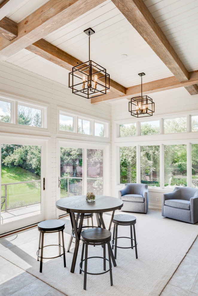 Minnetonka Kitchen - Transitional - Sunroom - Minneapolis - by ...