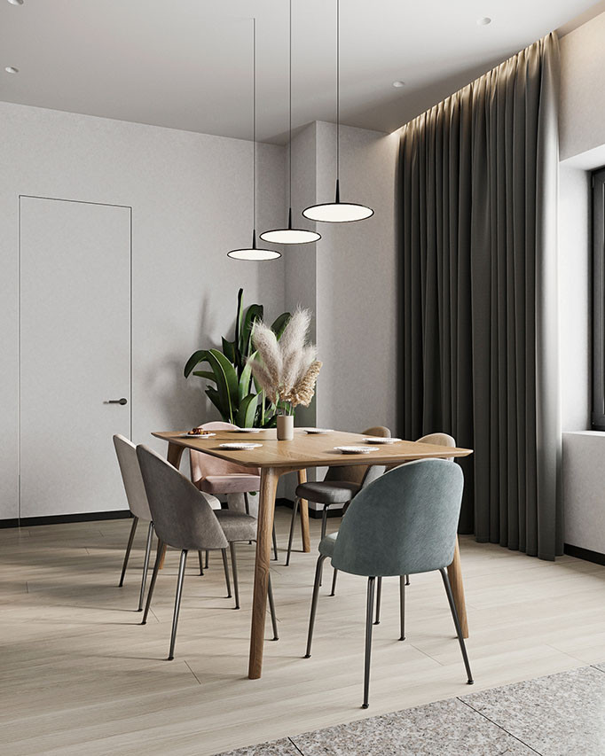 Интерьер квартиры в ЖК Символ