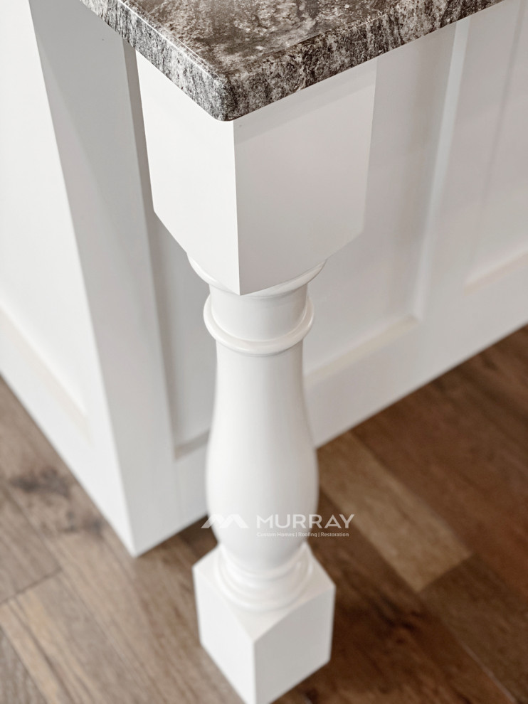 Home design - rustic home design idea in Omaha