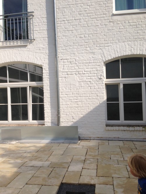 Sichtschutz für runde Loft-Fenster