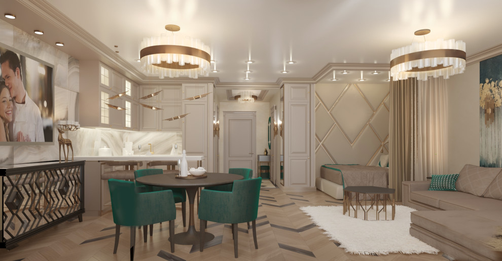 Квартира-студия для молодой семьи