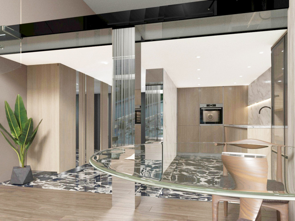 Двухуровневая квартира в Москва Сити