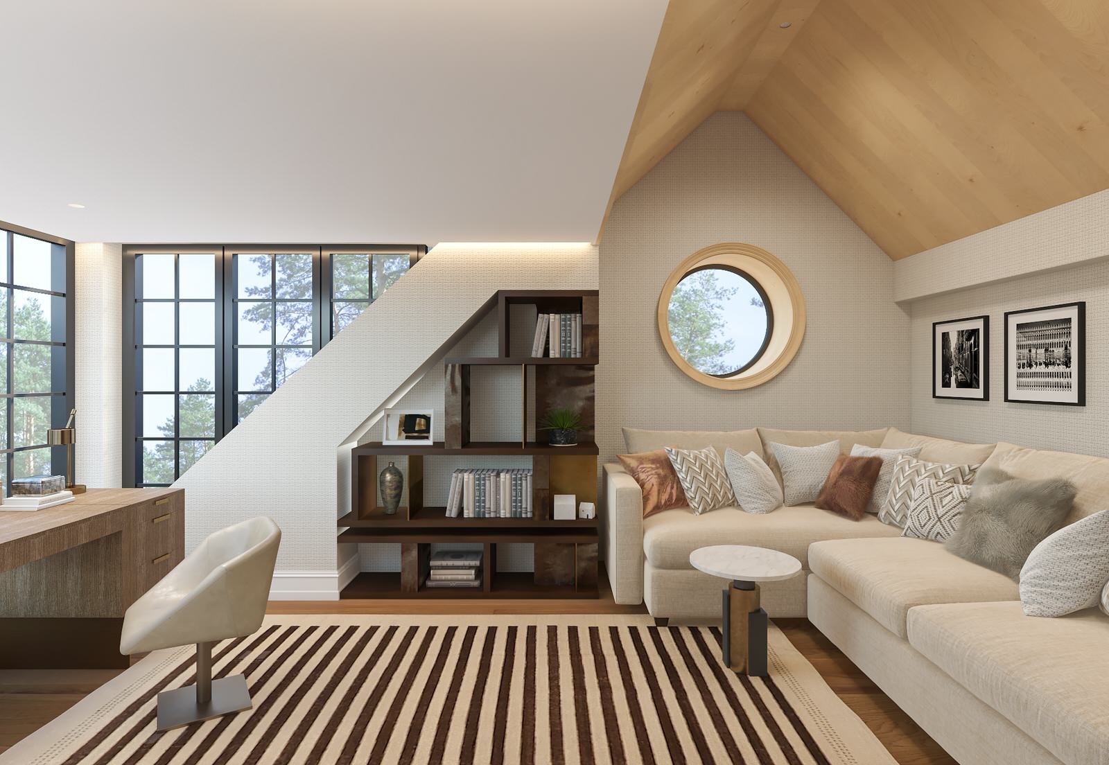 Концепция загородного дома на Рублево-Успенском шоссе/ Residence, Outside Moscow