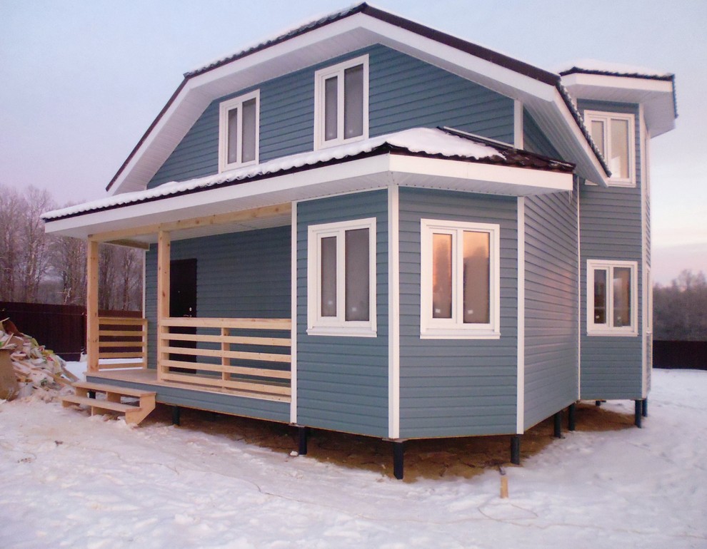 Каркасный дом проект Принцесса