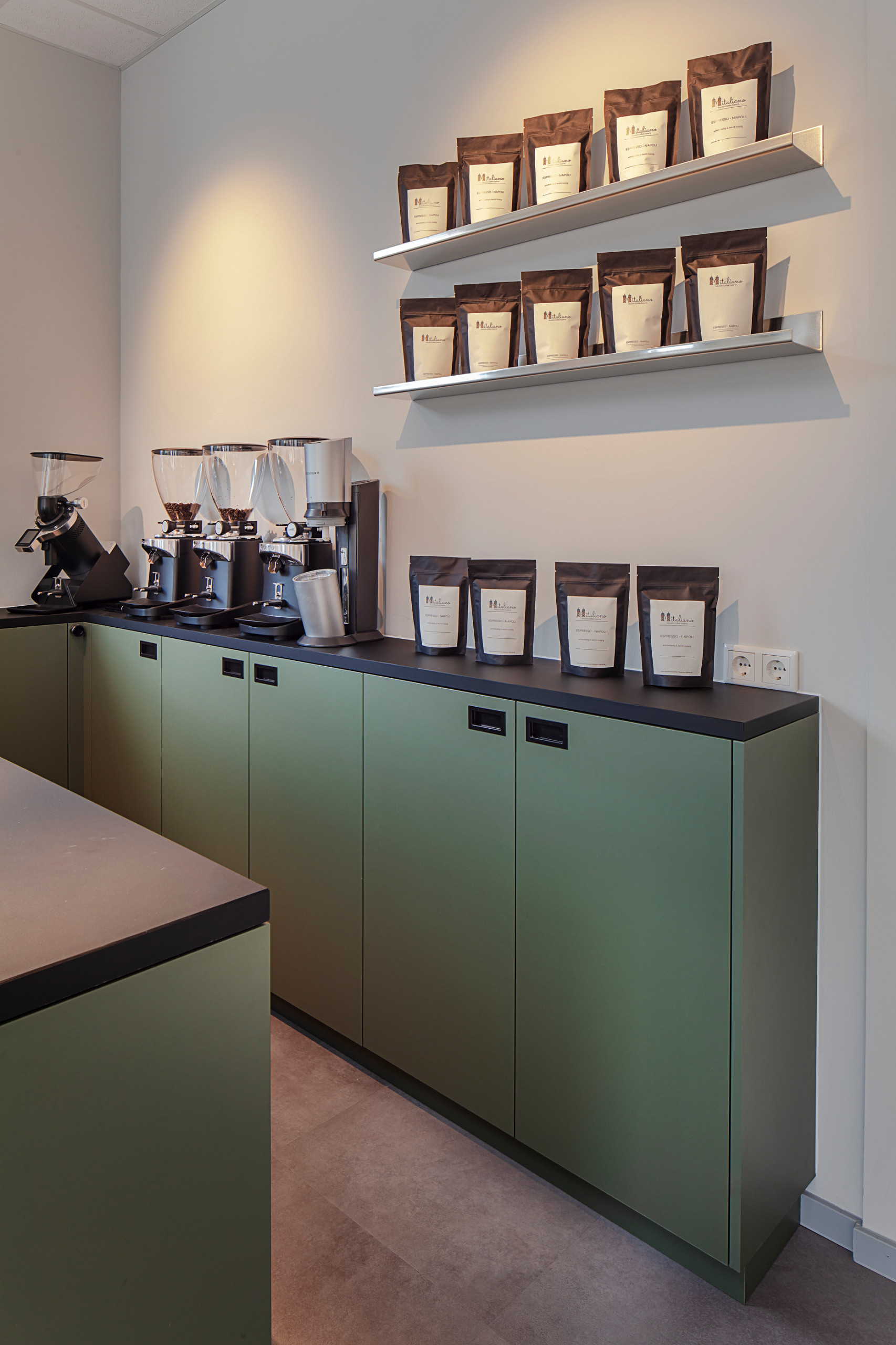 Showroom für Espressomaschinen & Barista in München