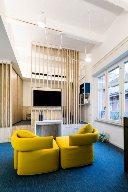 Casa Blue is back | 48 Mq trendy-dagligstue
