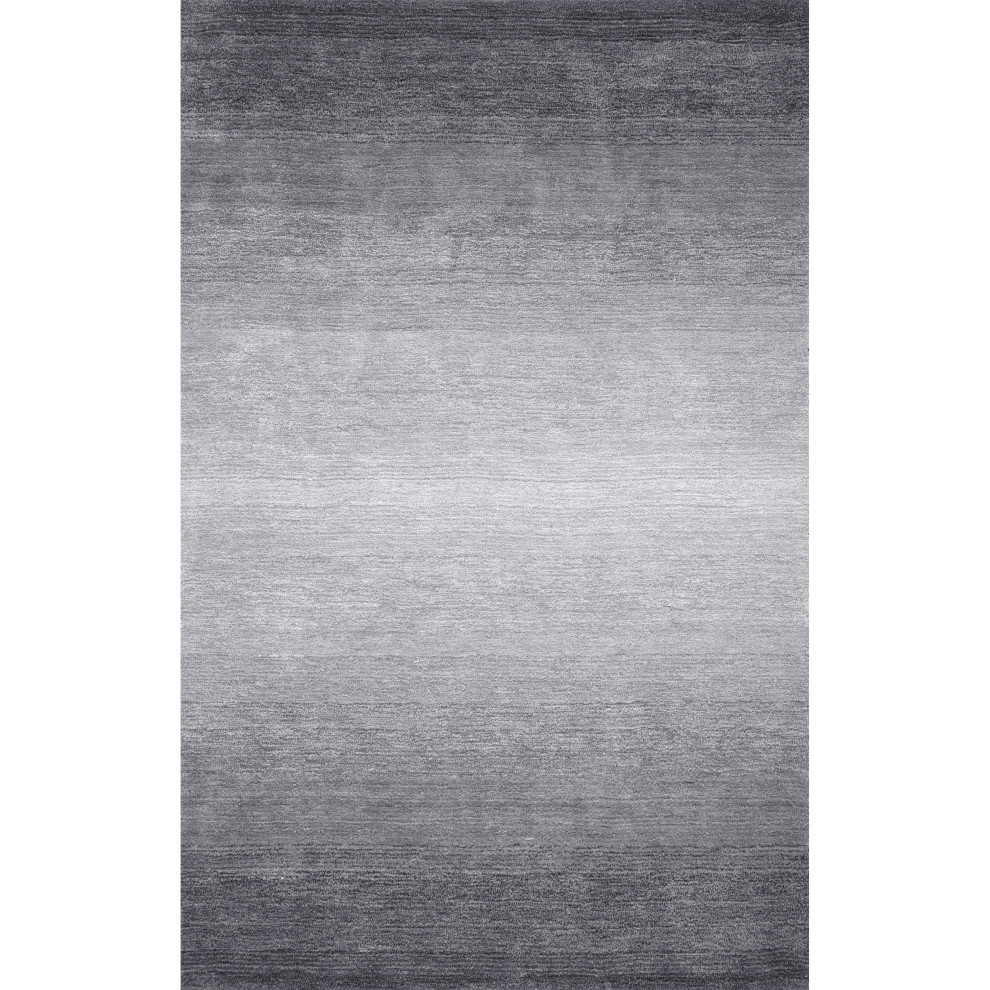 Inspiration for a 5 x 8, 8 foot long, 5 foot wide, 1+ inch pile and fully assembled contemporary polyester rectangular and ombre hand-tufted area rug remodel