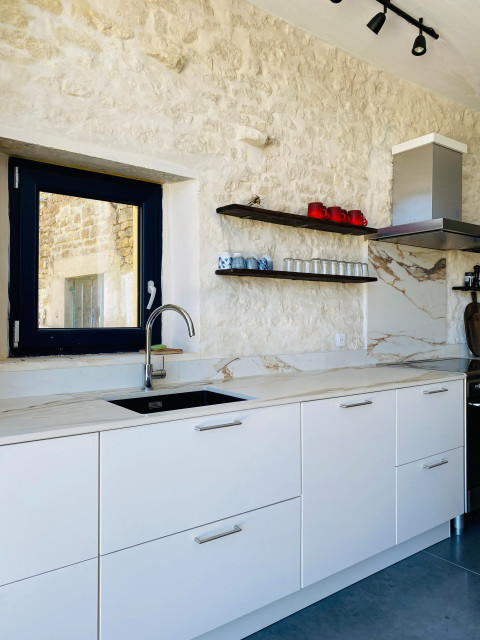 Barn Conversion contemporary-kitchen