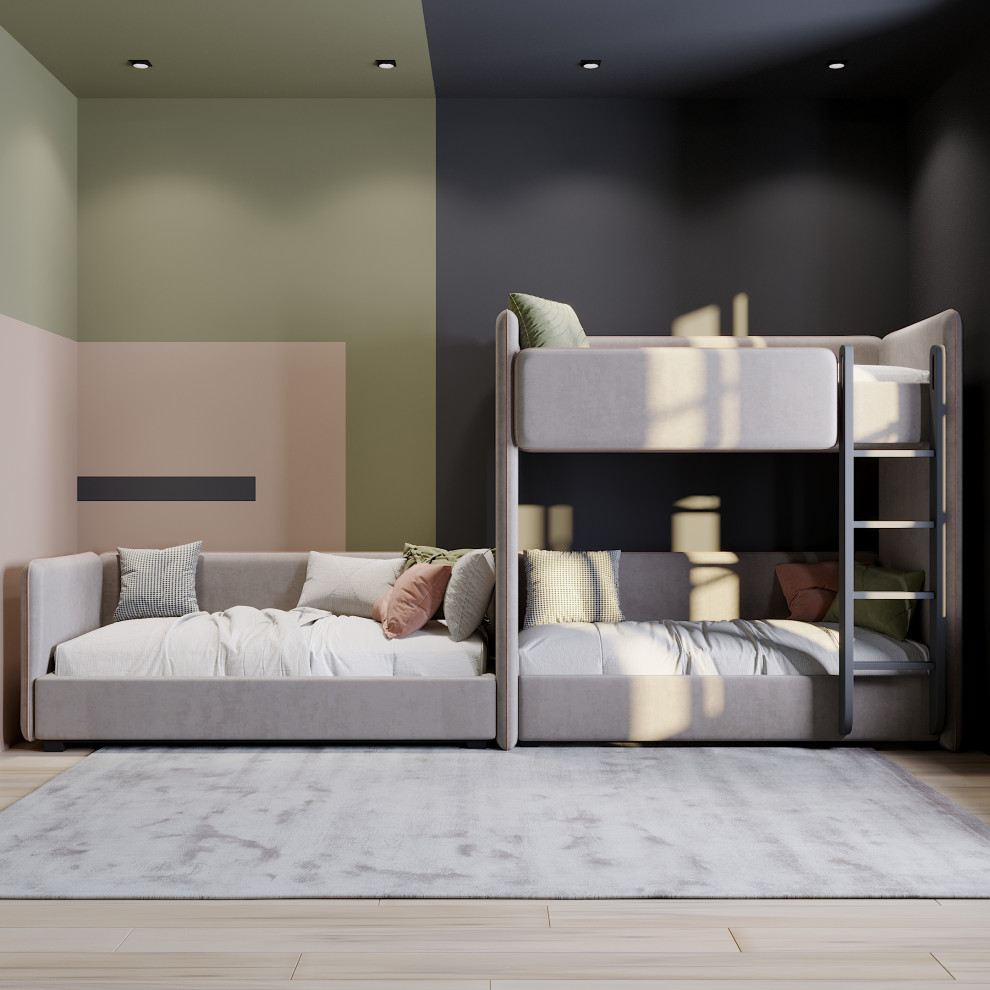 Детские и подростковые двухъярусные кровати LEVEL