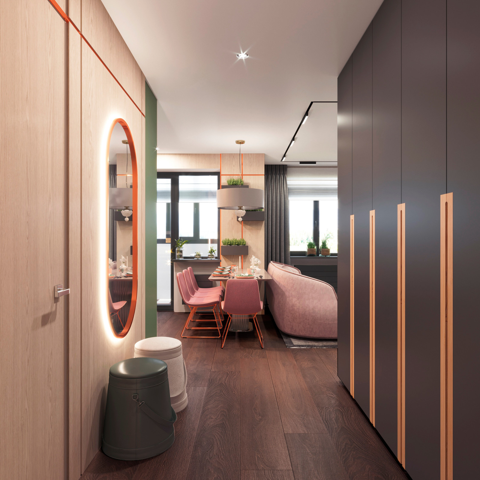 Уютная однушка в цвете