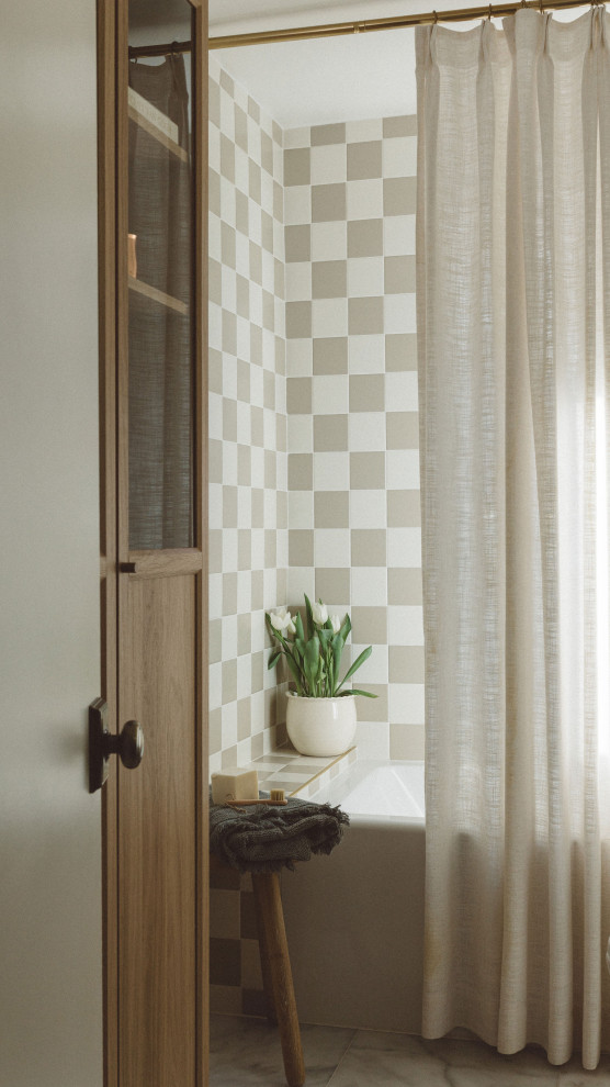 Inspiration for a timeless bathroom remodel in Denver