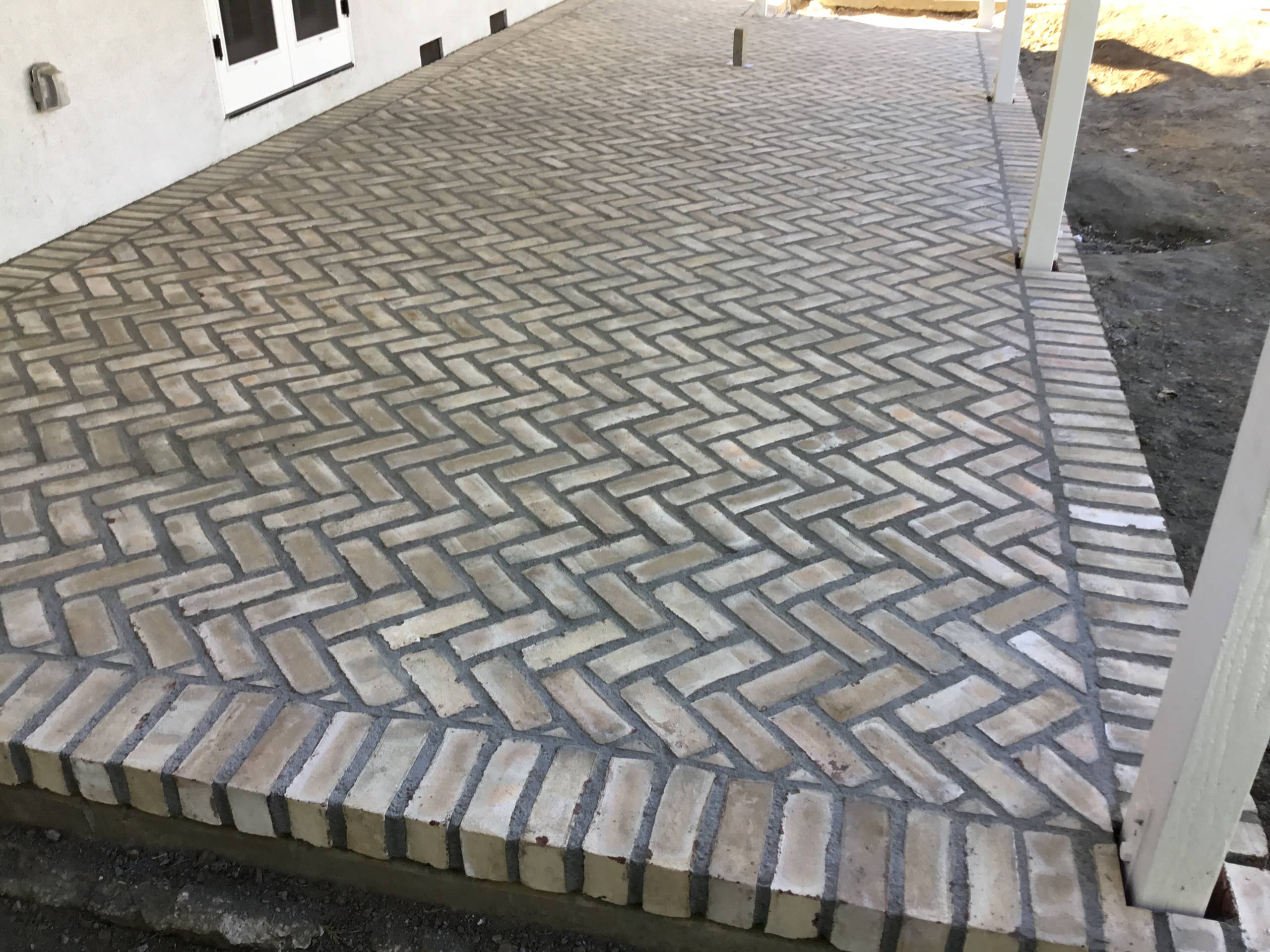 Herringbone brick