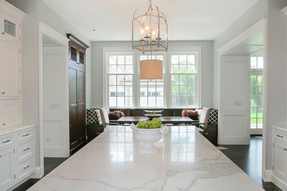 Kitchen - transitional kitchen idea in Chicago