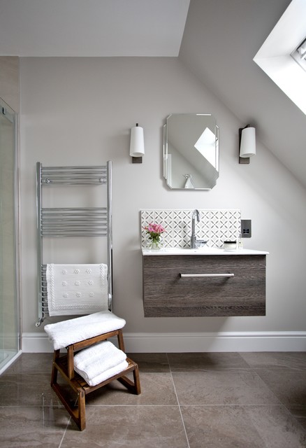 Loft Conversion contemporary-bathroom