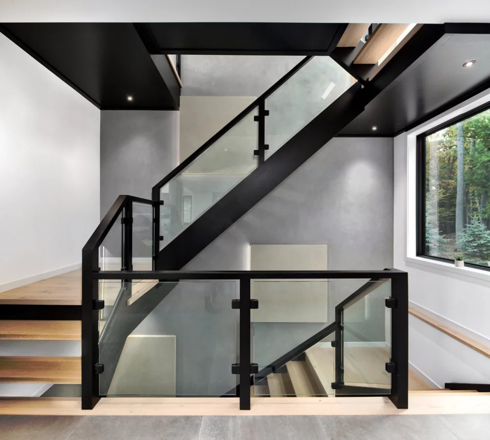 Blueski - Contemporary - Staircase - Toronto - by J.C. Design Group Inc ...