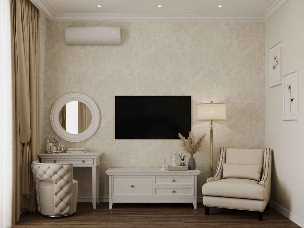 Дизайн-проект квартиры в "Сталинке" в классическом стиле