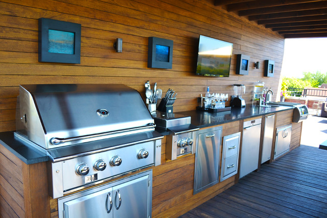 A Lakeview Roof Deck Lounge contemporary-terrace