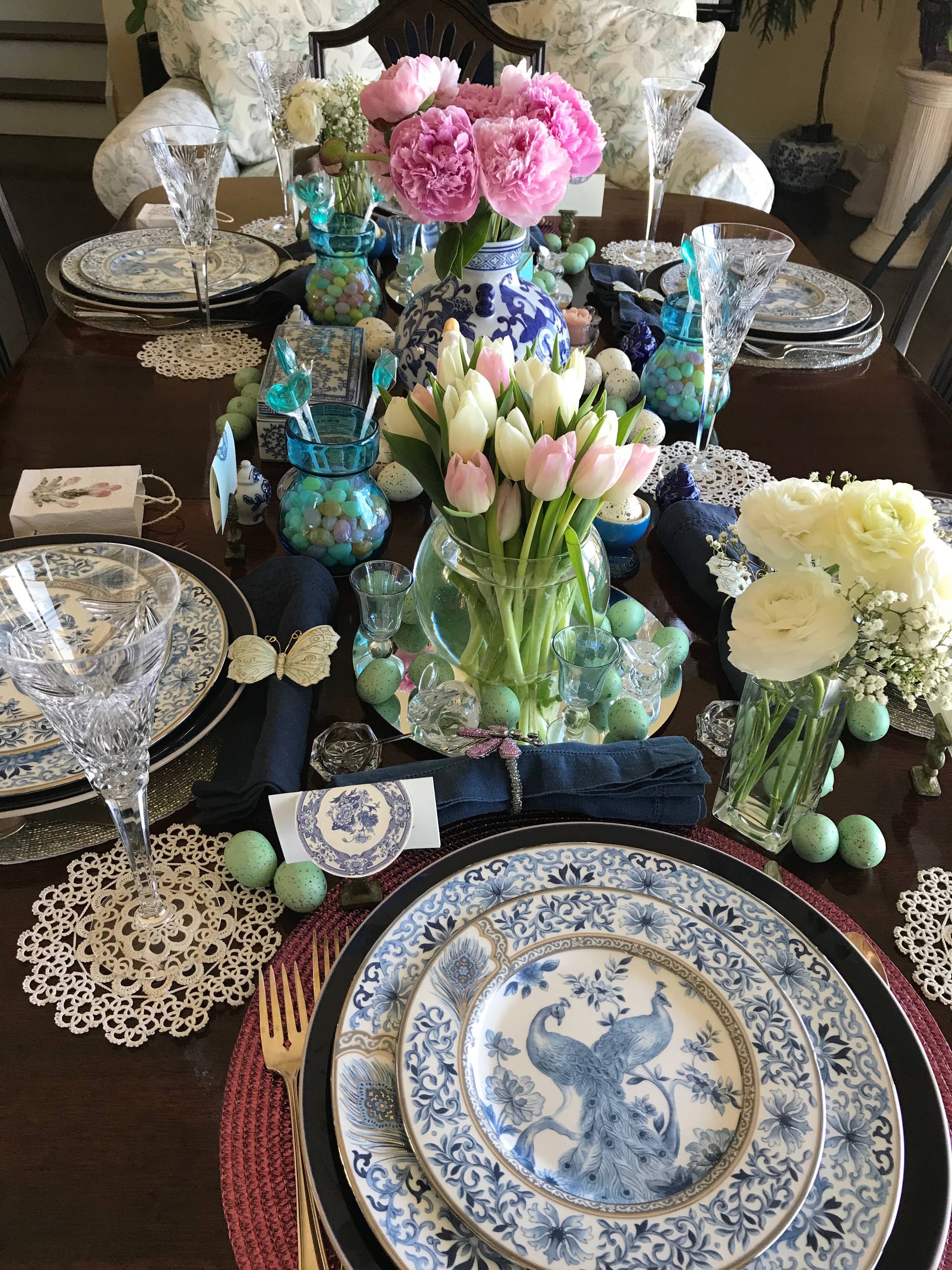 Tablescape Designs by Duchess Designs  - Spring