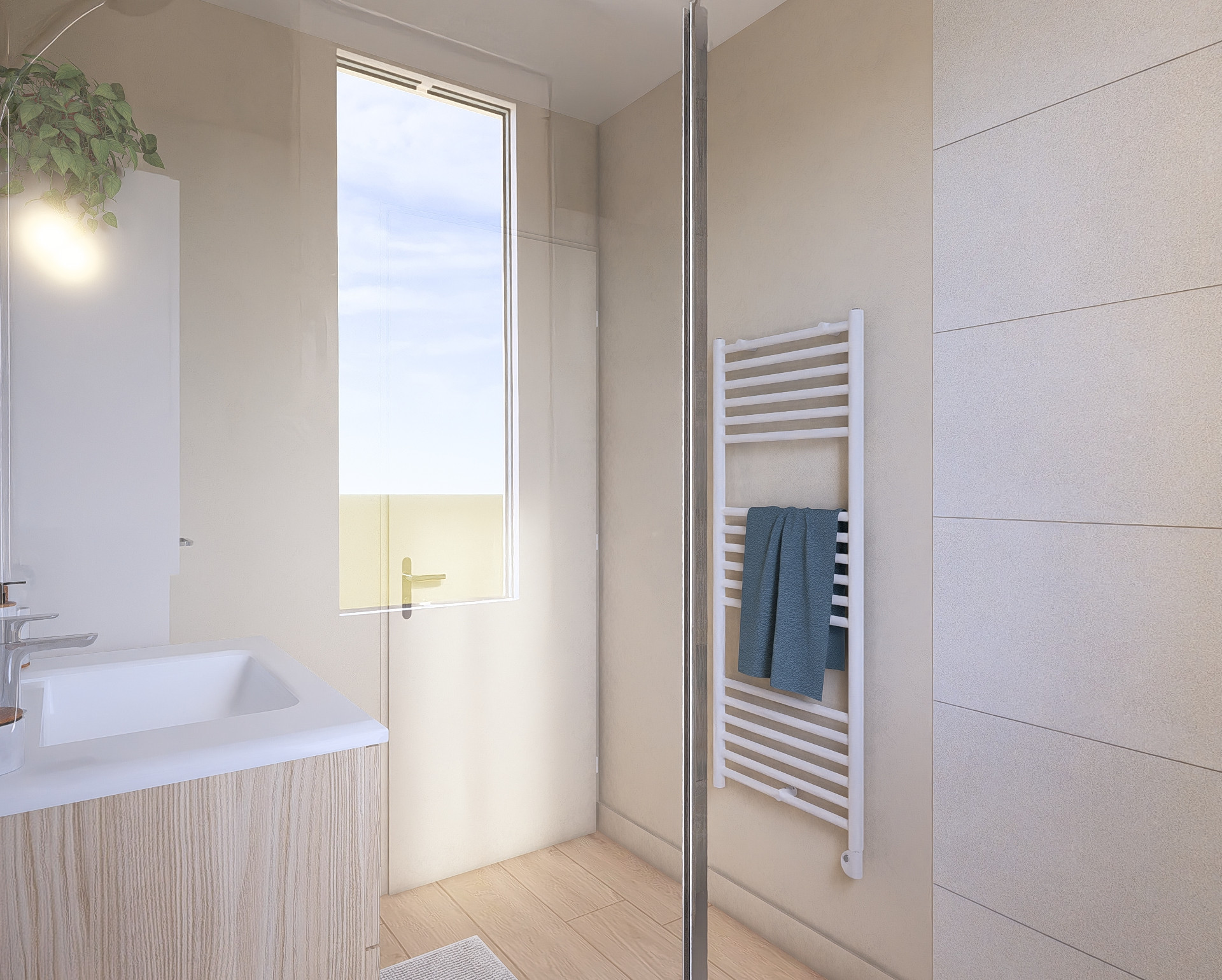 Salle d'eau 4m² - Bouguenais