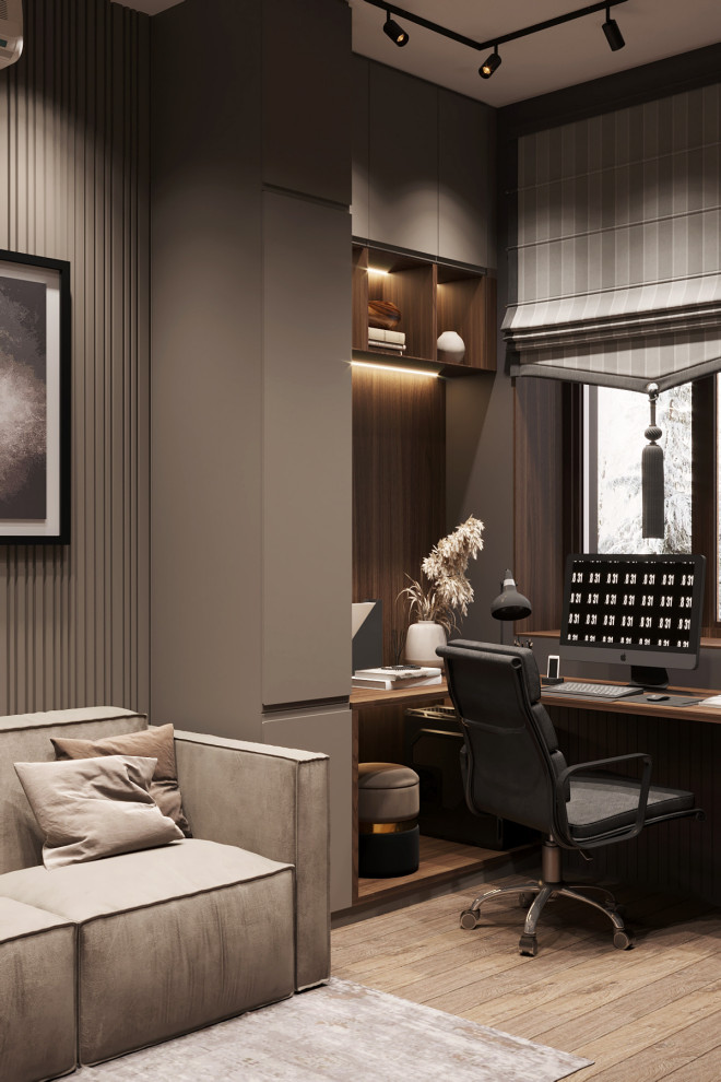 Трехэтажный дом для семьи