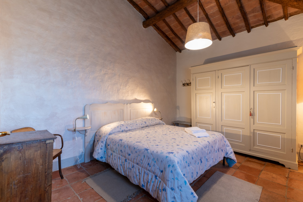 Rustic bedroom in Florence.