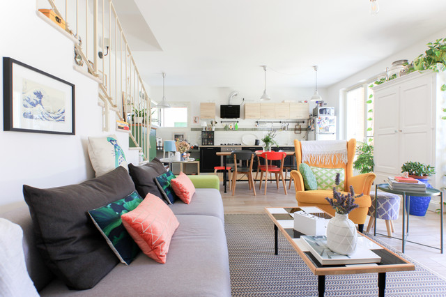 In Campagna eclectic-living-room