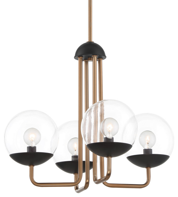 George Kovacs Outer Limits 4-Light Chandelier