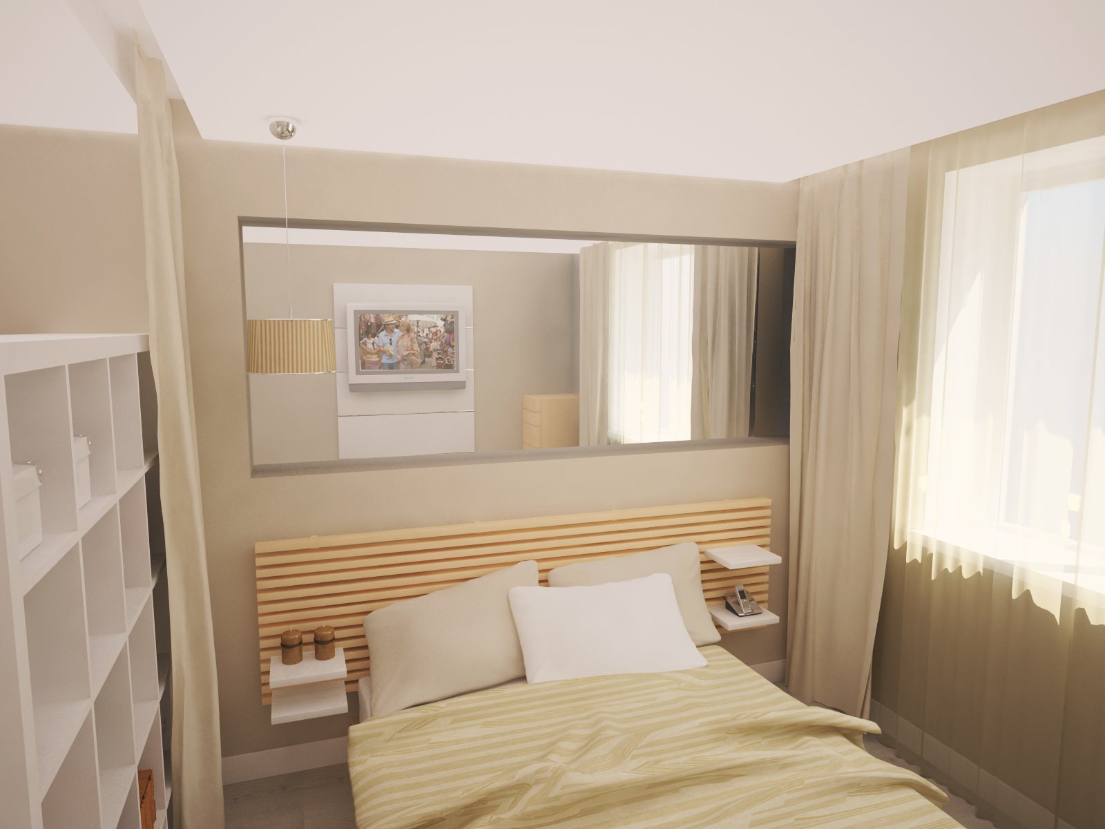 Гостиная-спальня