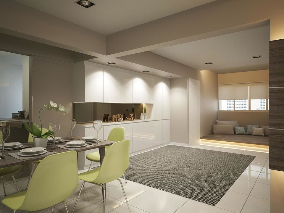 Квартира в современном стиле.