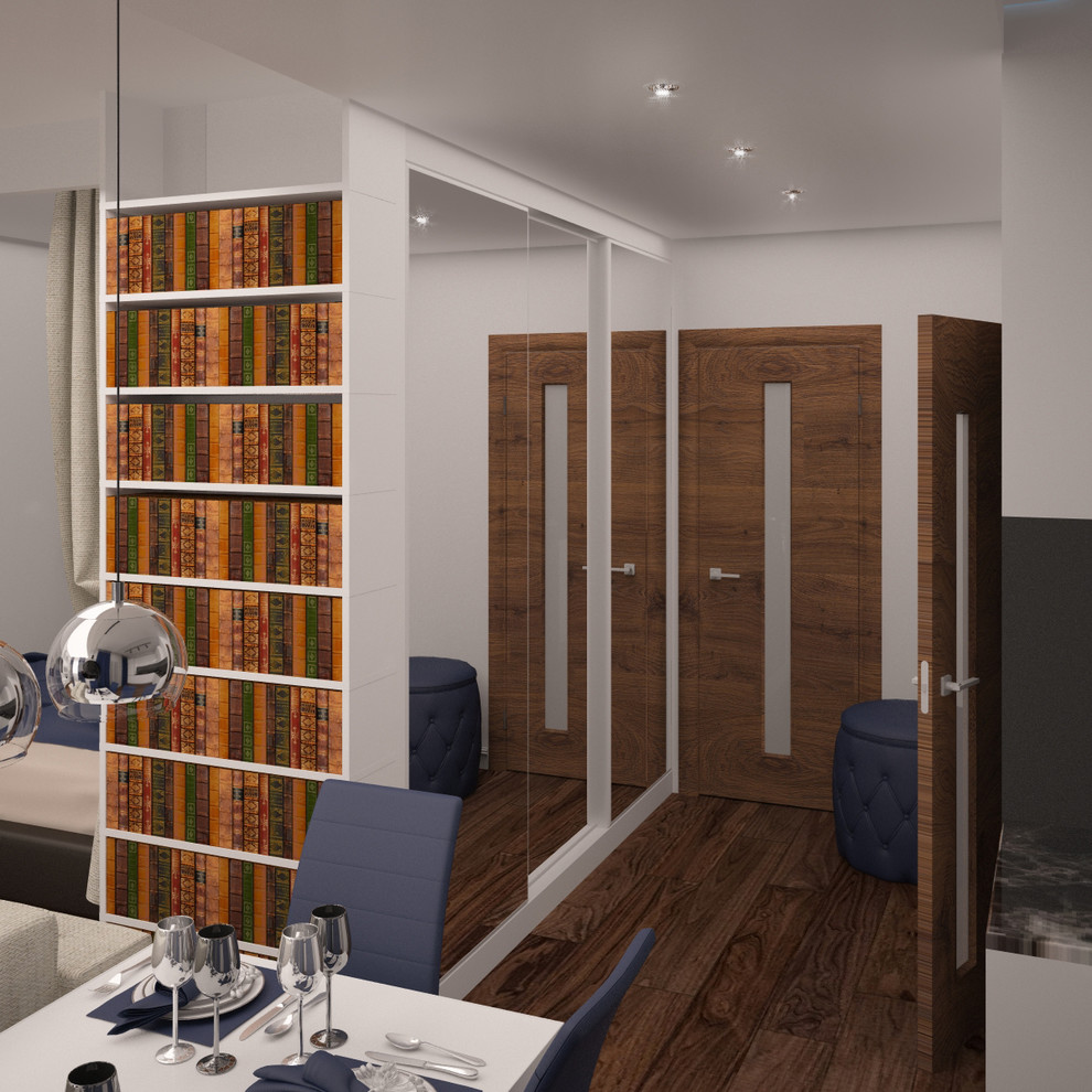 Дизайн проект квартиры студии