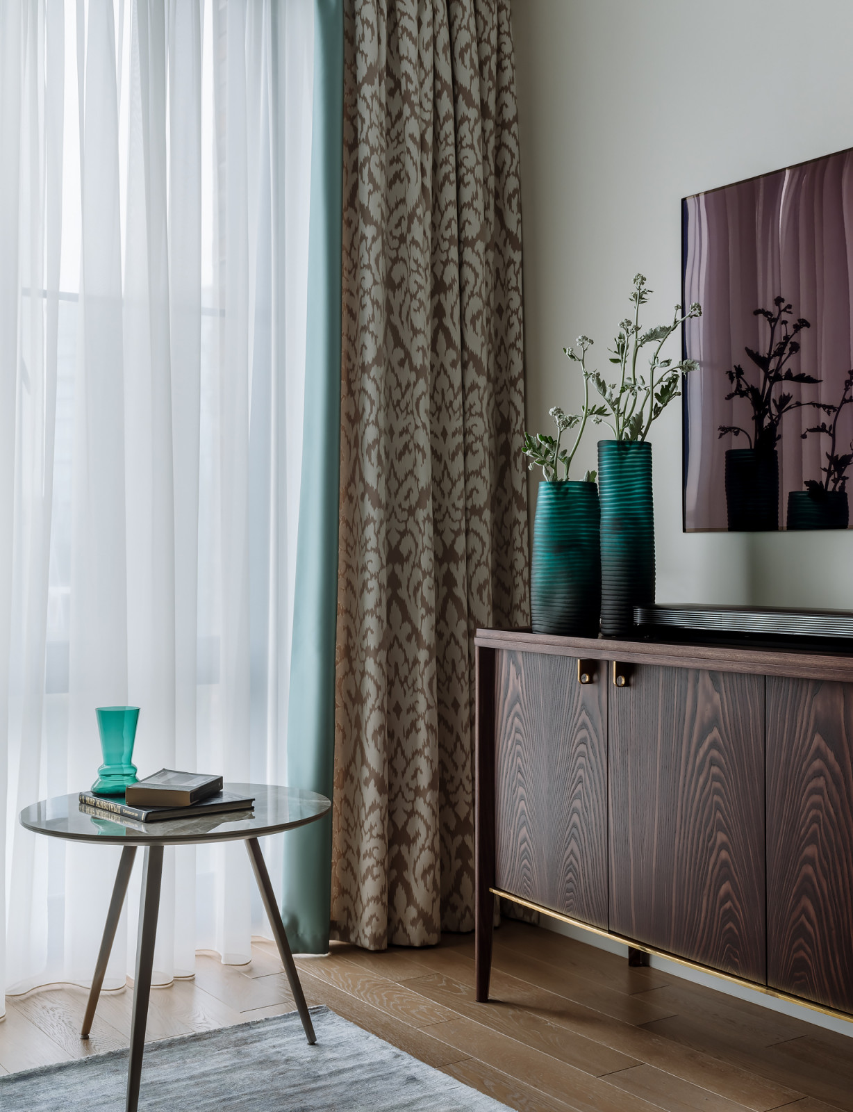 Стилизация квартиры в ЖК Пресня-Сити