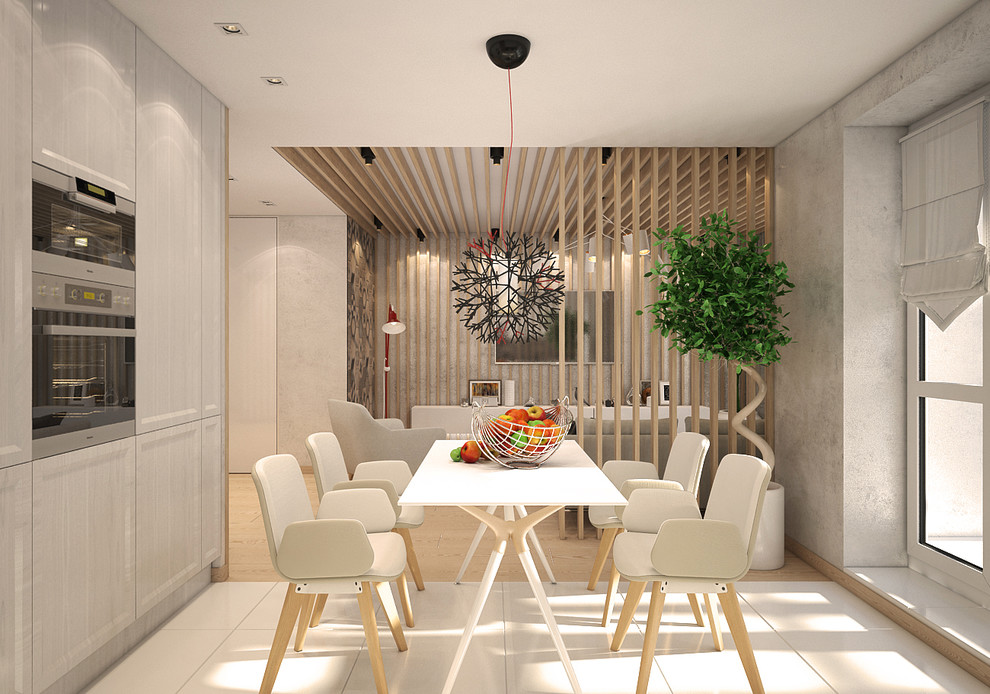 гостиная-кухня