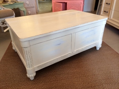 shabby chic coffee table & trunk shabby chic coffee table & trunk