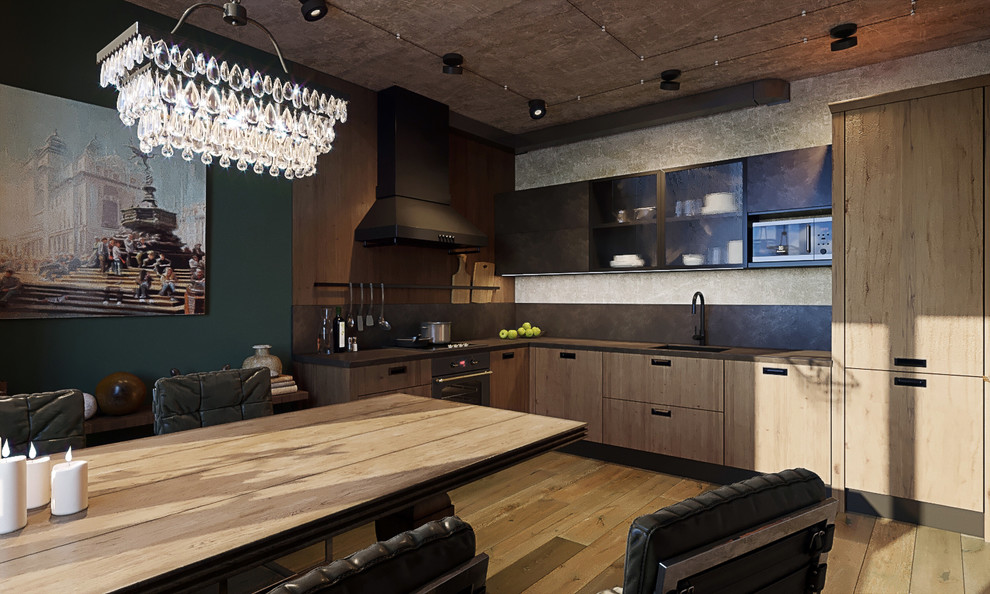 Пространство в стиле лофт