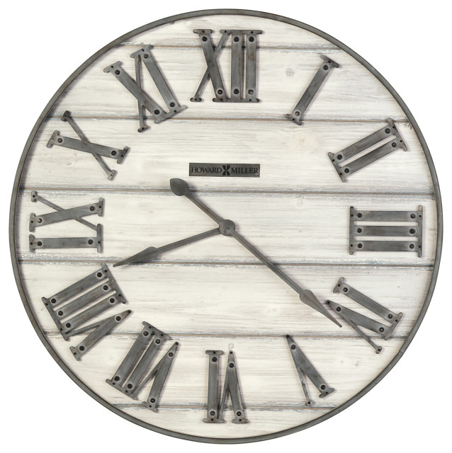 West Grove Wall Clock 36.5" Farmhouse Wall Clocks by J. Thomas