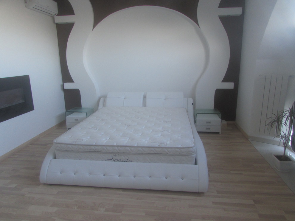 Украинские интерьеры спален с продукцией Sonata Mobel