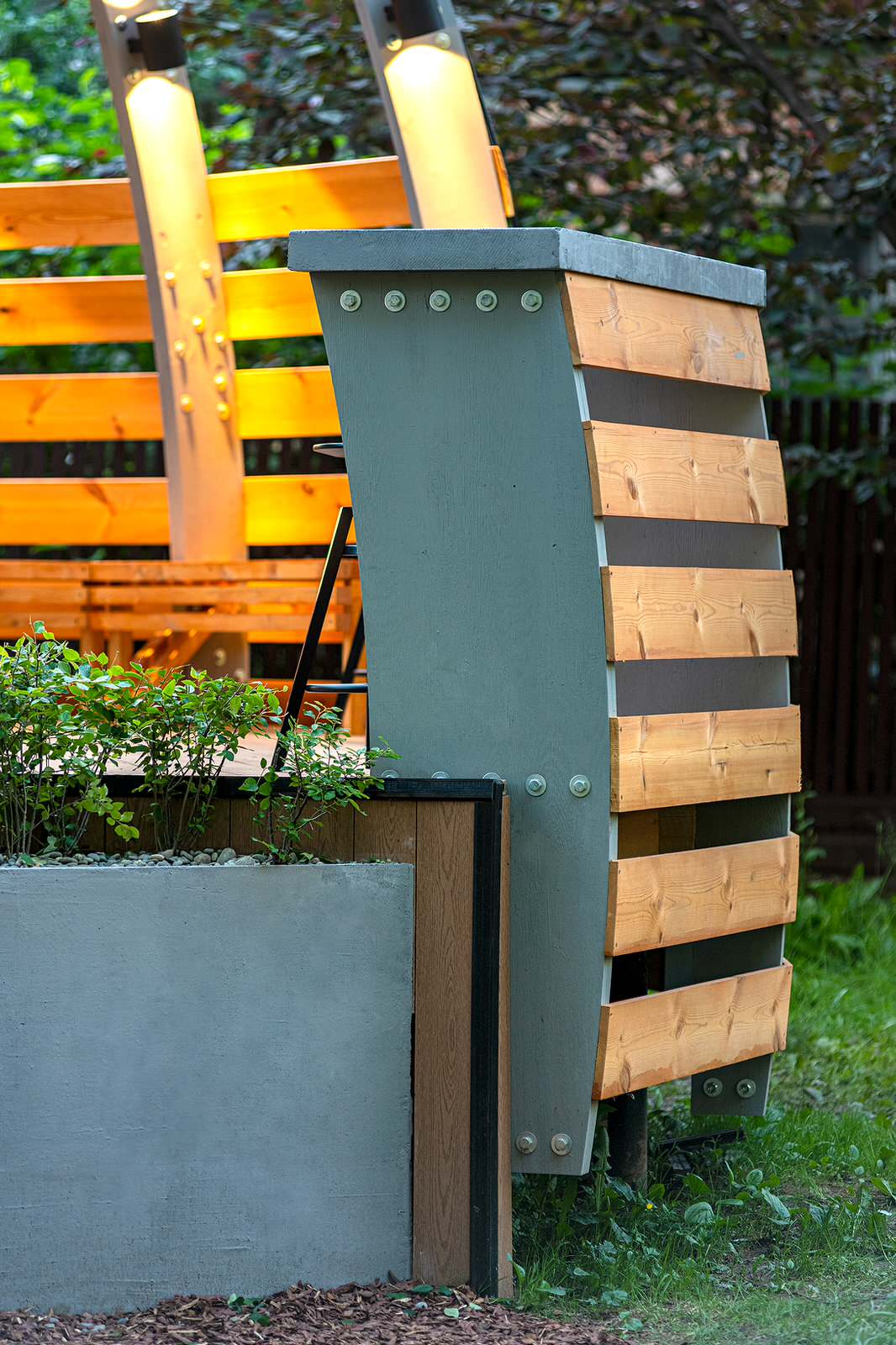 Необычная веранда (и терраса) к Необычному Дому (проект "Фазенда-лайф")