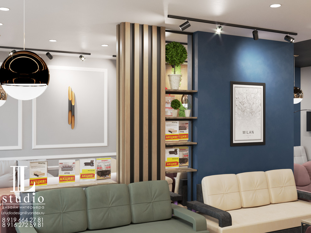 Шоу-рум диванов мебельной фабрики "Ульяна"