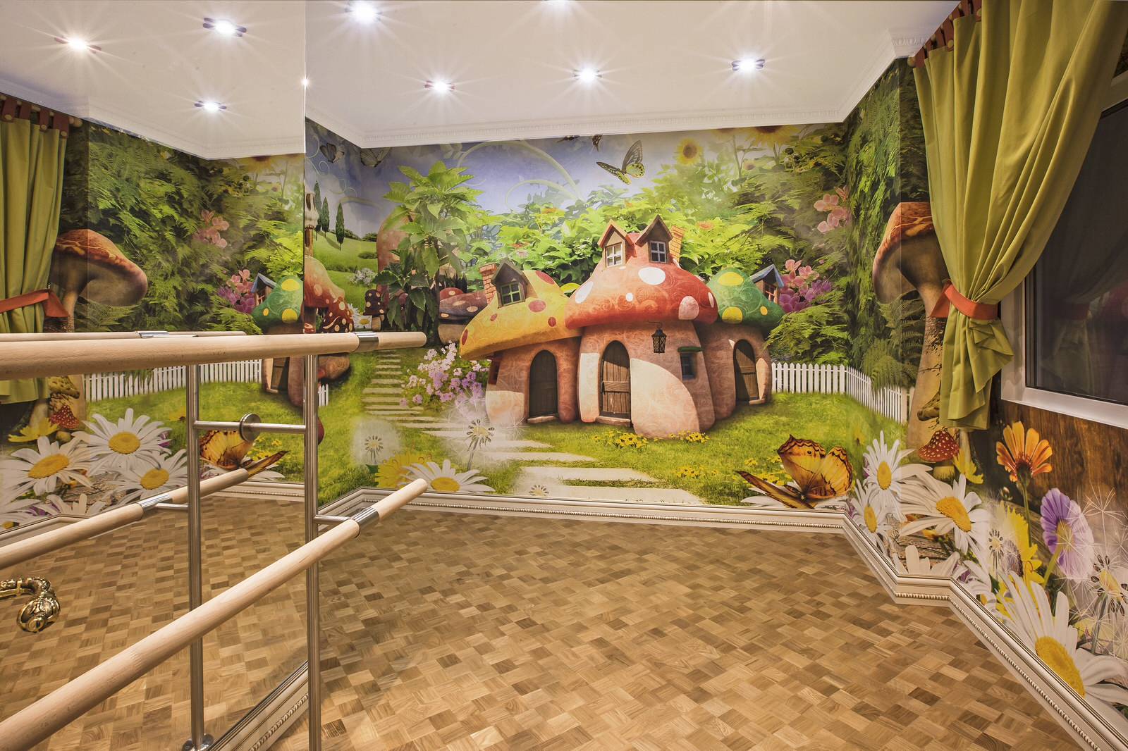 Игровая  с фреской