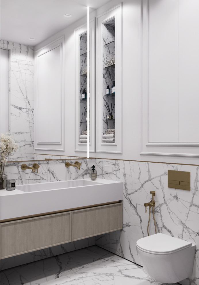 Однокомнатная квартира в стиле современной классики