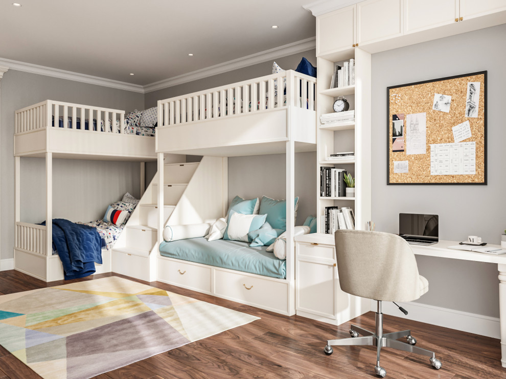 Интерьер двухуровневой квартиры