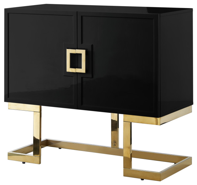 Luanna 2 Doors 2 Adjustable Shelves 4 Compartments