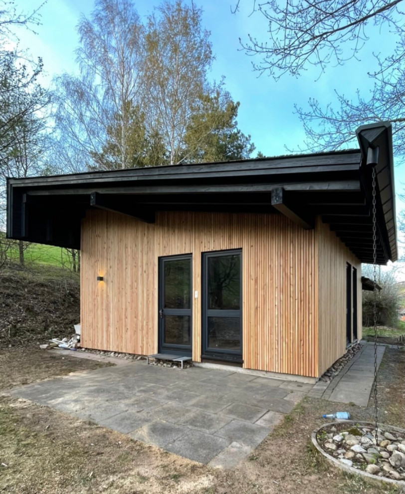 Одноэтажный загородный дом