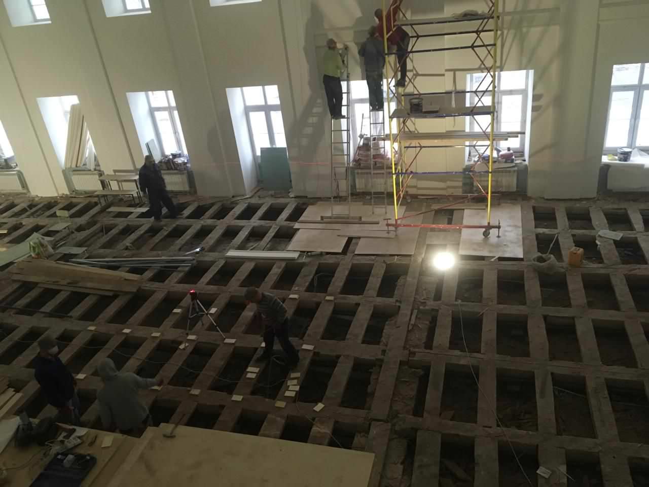 Актовый зал НГПУ