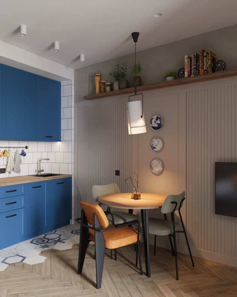 Проект квартиры для девушки 67 кв.м